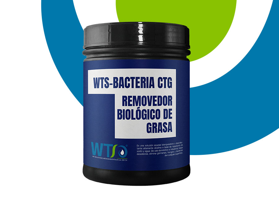 WTS Bacteria CTG Removedor Biológico de Grasa