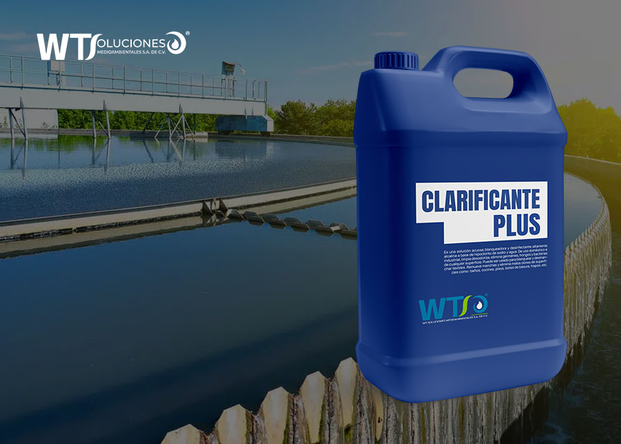 Proveedor de clarificantes para tratamiento de aguas