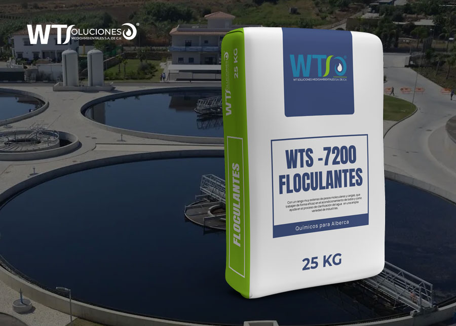 Proveedor de floculantes para tratamiento de aguas