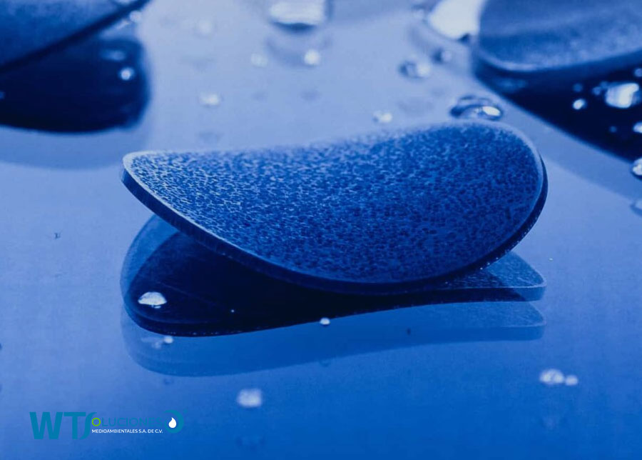 BioChip portador de biomasa de WTS para MBBR