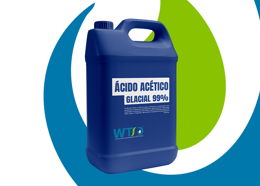 Ácido Acético Glacial 99% Grado Industrial y Alimenticio