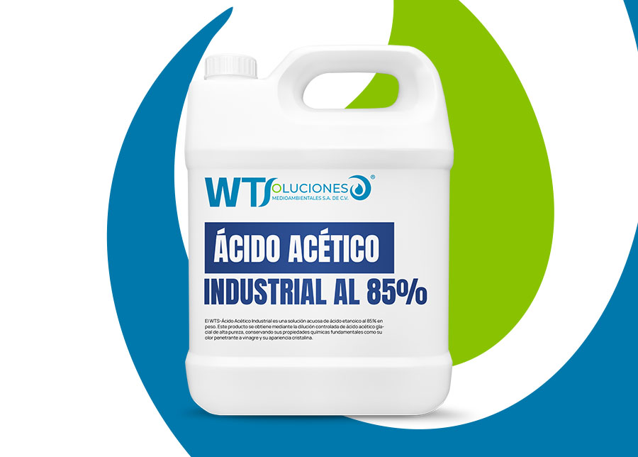 Ácido Acético Industrial 85% Agente Acidulante y Solvente