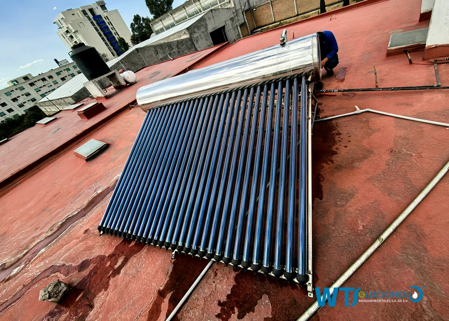 Garantía en calentador solar de 30 tubos alta presión