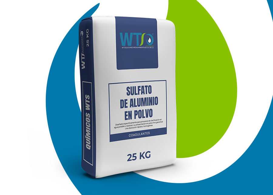 Sulfato de Aluminio en Polvo