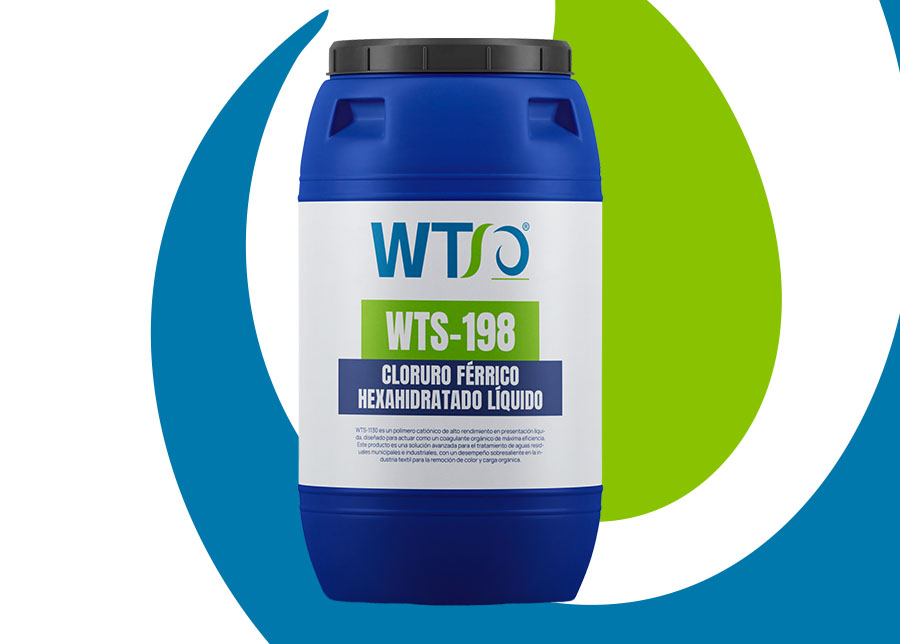 Cloruro Férrico Hexahidratado Líquido Coagulante WTS-198