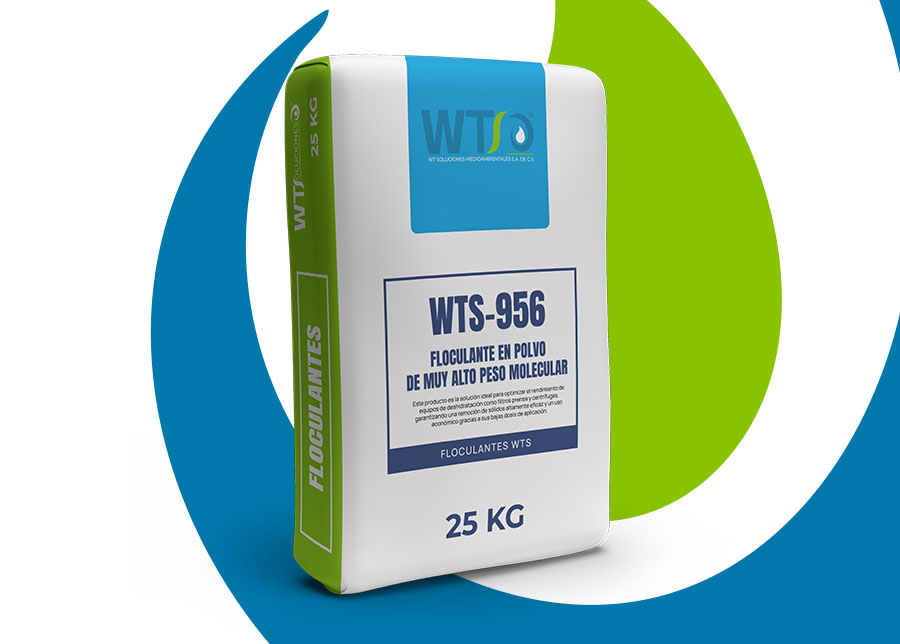 Floculante en Polvo de Muy Alto Peso Molecular WTS-956