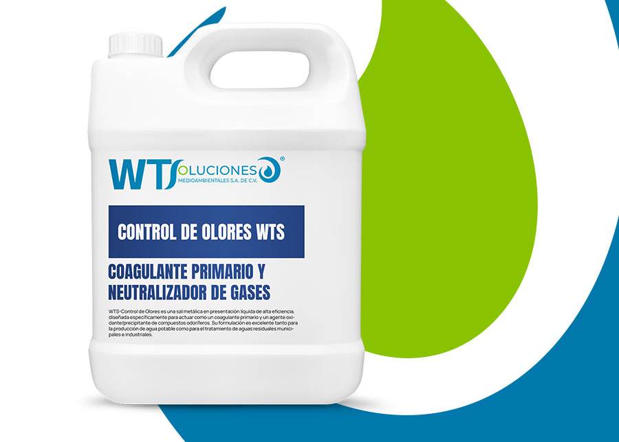 Coagulante Primario y Neutralizador de Gases WTS