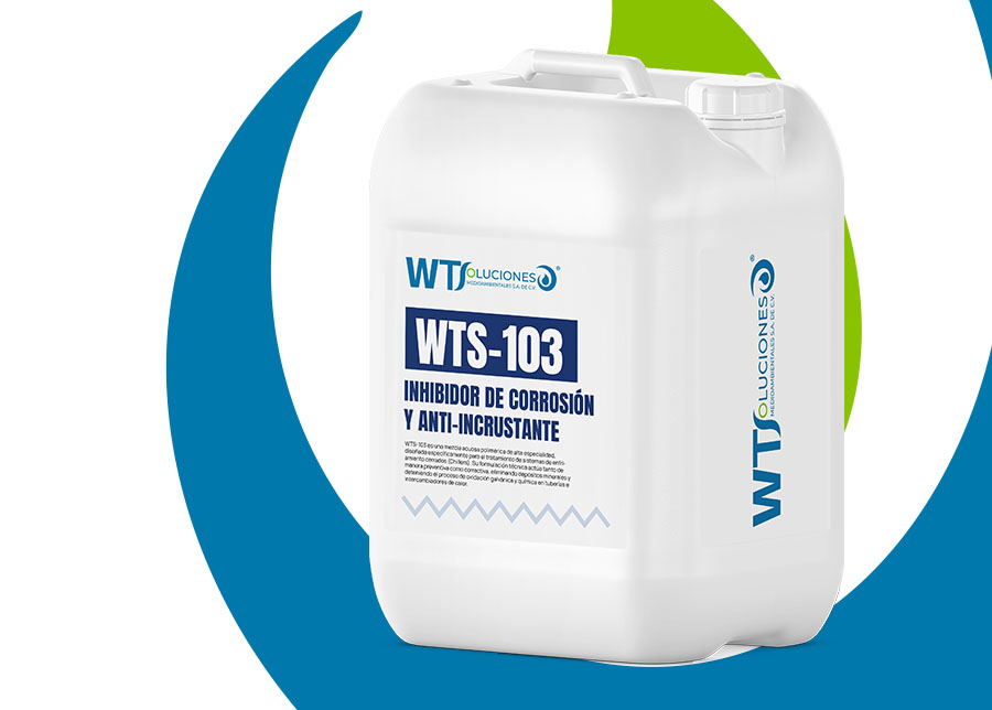 Inhibidor de Corrosión y Antiincrustante WTS-103